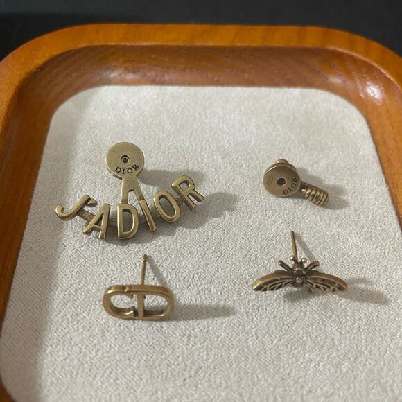 Dior stud earrings - Picture 3 of 4